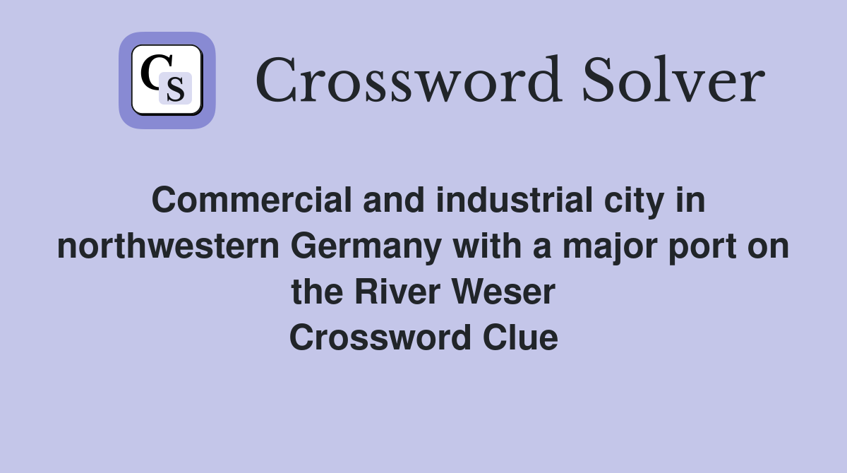 Commercial and industrial city in northwestern Germany with a major